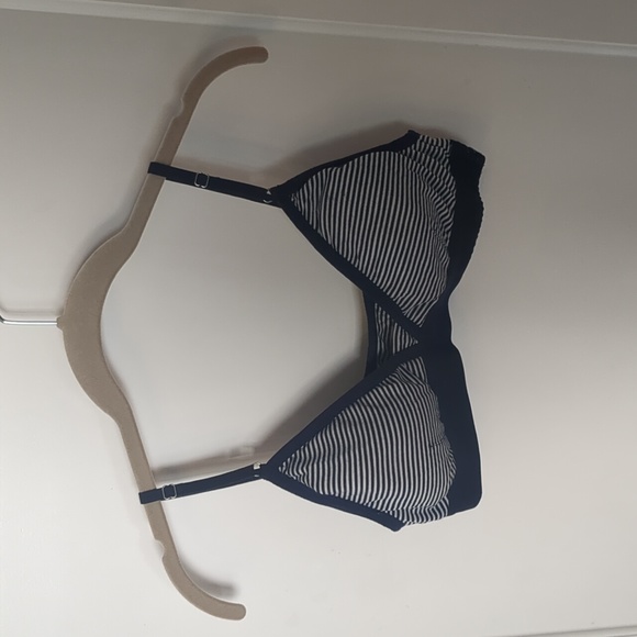 Icebreaker siren bra top navy stripe meino - Picture 1 of 3